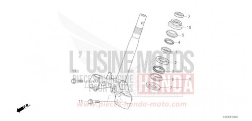STEERING STEM C125AN de 2022
